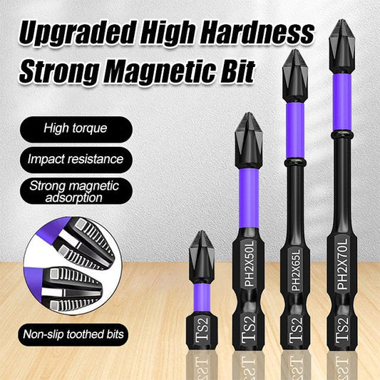 Upgraded High Hardness And Strong Magnetic Bit(Tre stykker gratis frakt)